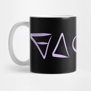 Spirit and Elements Symbols Wiccan Pagan, Alchemy Mug